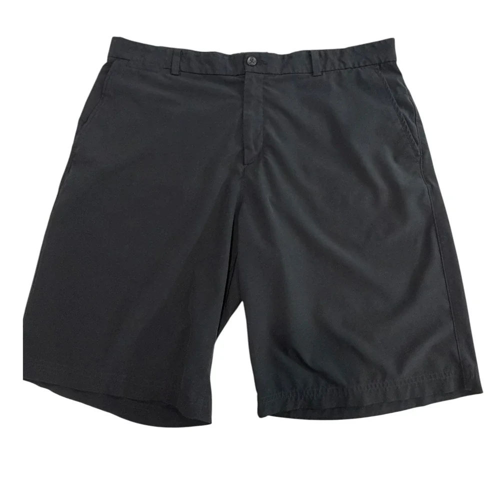 Nike Mens Black Golf Shorts Size 38 Tour Performance Dri-FIT Athletic